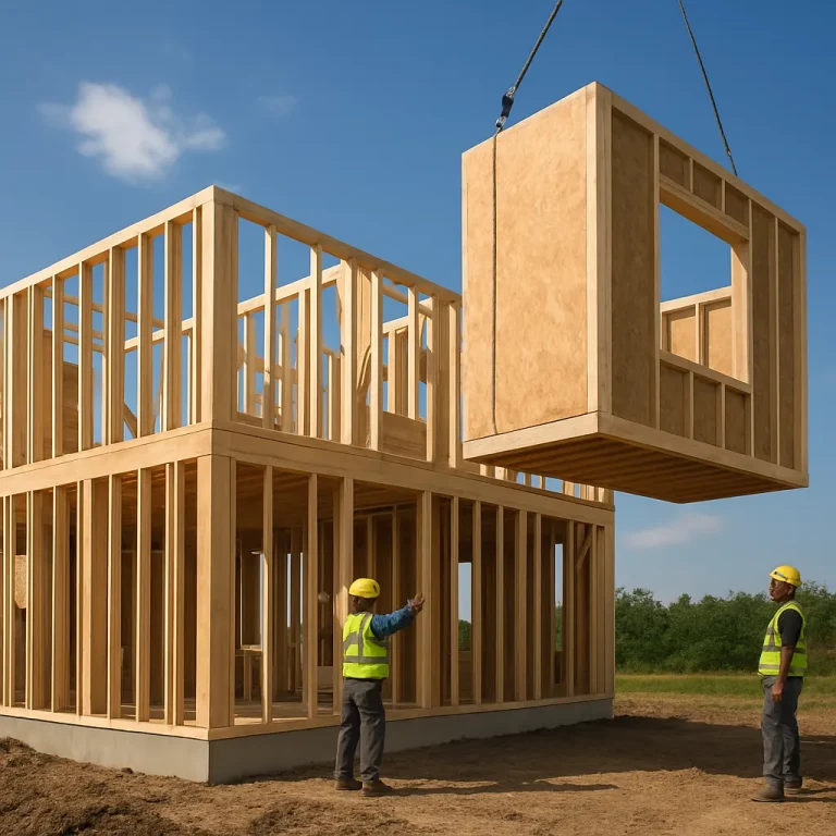 Szybka budowa i elastyczność – modułowe domy drewniane