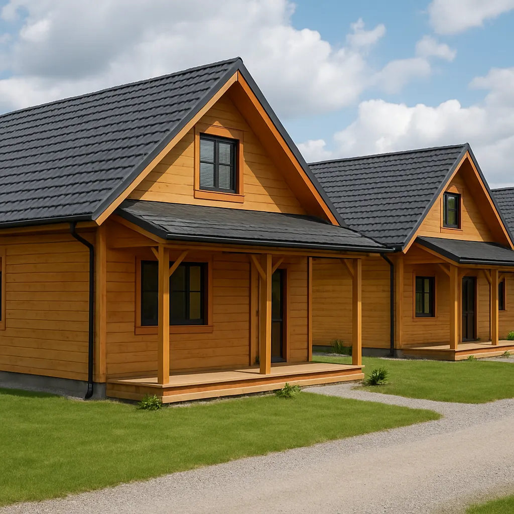 Domy drewniane mazowieckie: gotowe domy