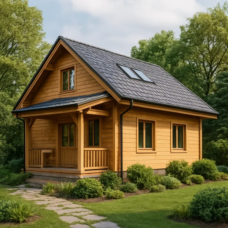 Zdrowy dom z drewna – ekologia i komfort